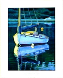 Quiet Cove Cat by Rob Brooks